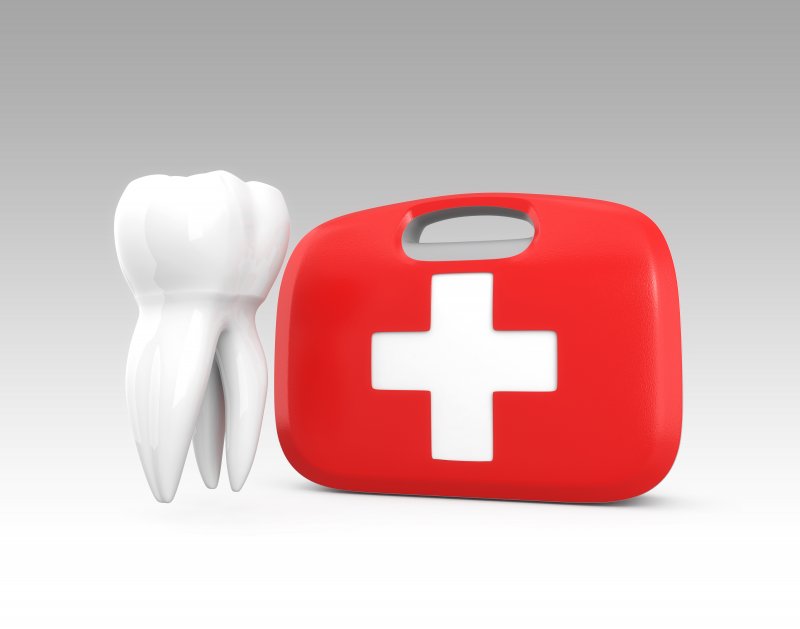 tooth and emergency kit